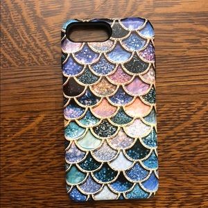 NEW, NEVER USED Mermaid iPhone 7 PLUS Case